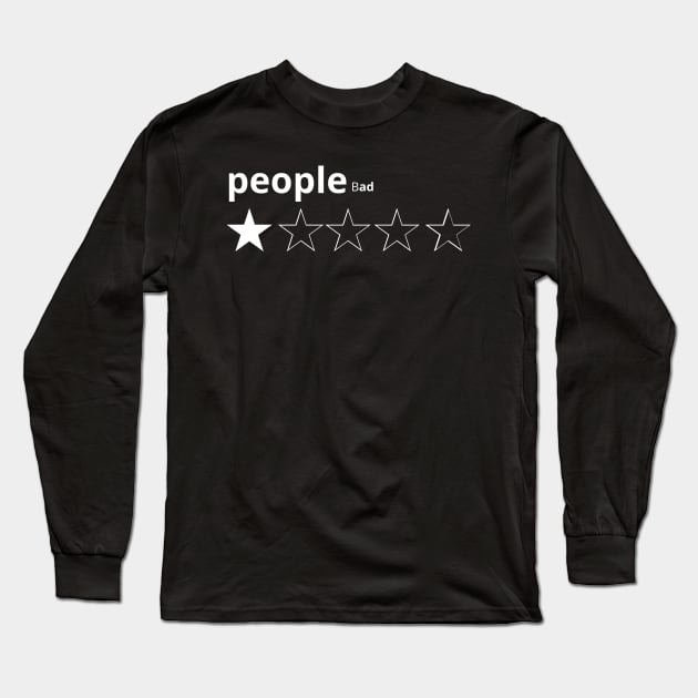 people bad Long Sleeve T-Shirt by retro bloom